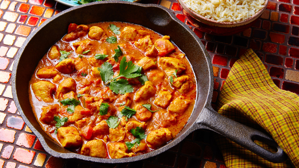 Receita de Salteado de Legumes com Frango ao Curry